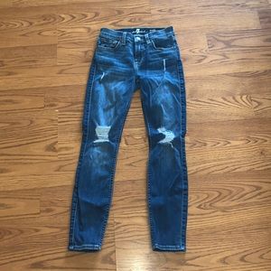 7 for all mankind skinny jeans